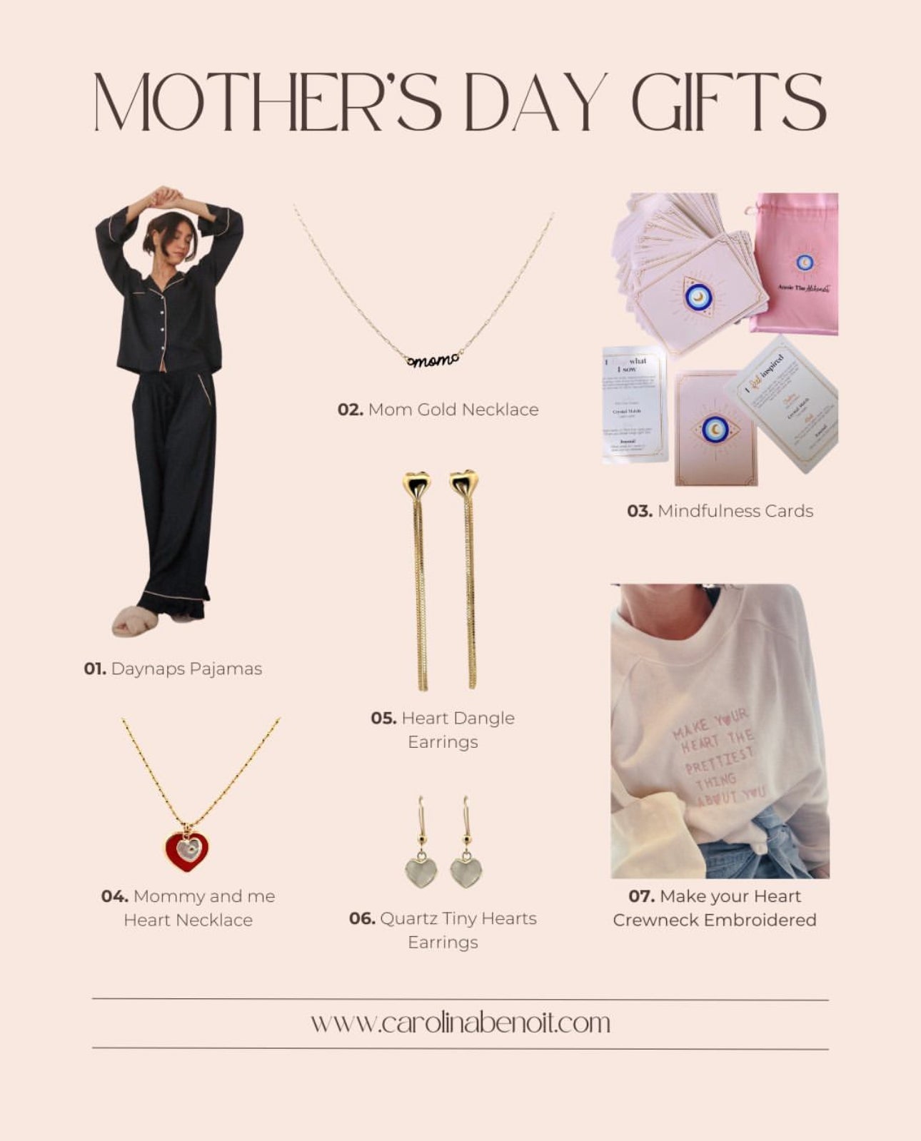 The Carolina Benoit Mother’s Day Gift Guide