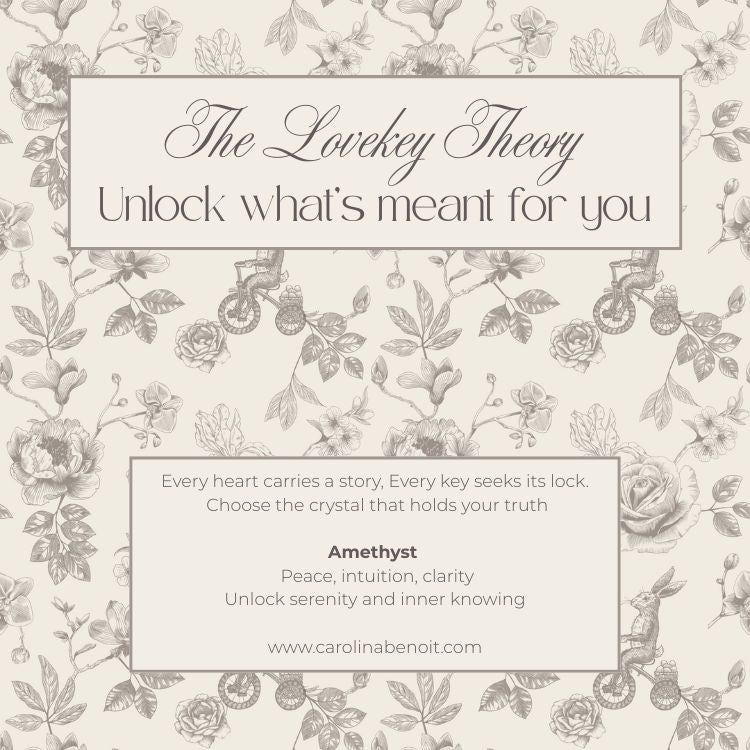 Lovekey Theory Necklace Amethyst