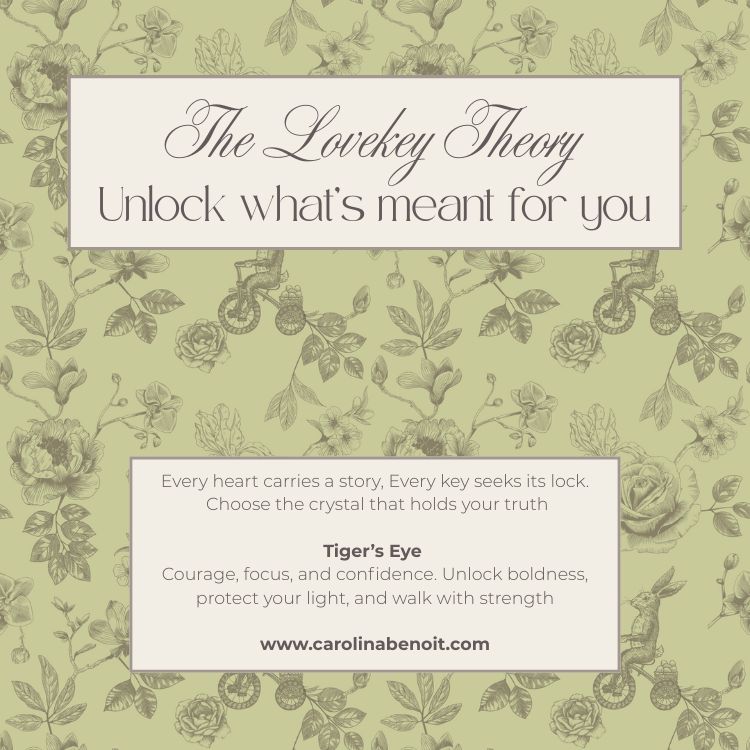 Lovekey Theory Necklace Tigers Eye