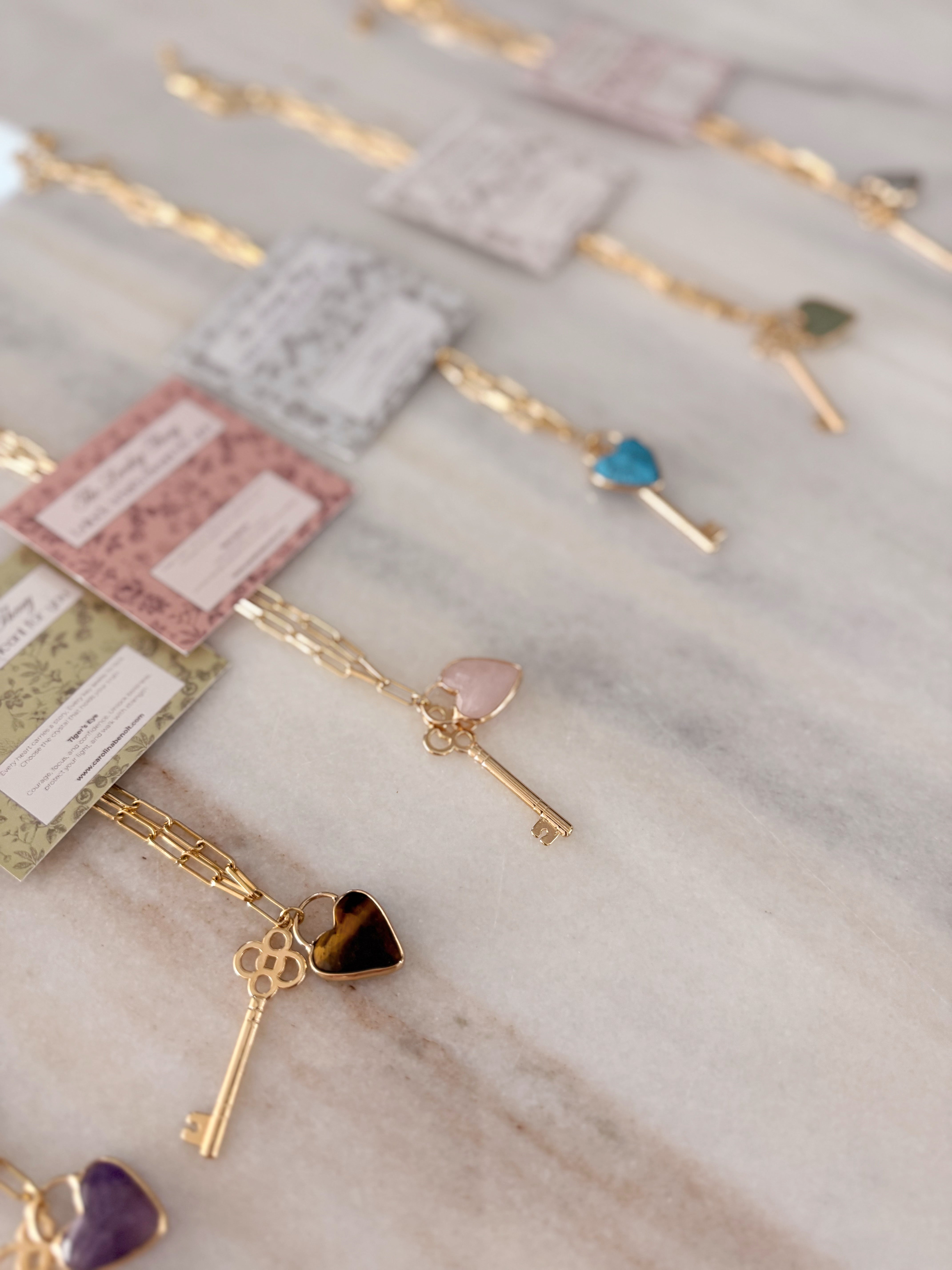 Lovekey Theory Necklace Smokey Quartz