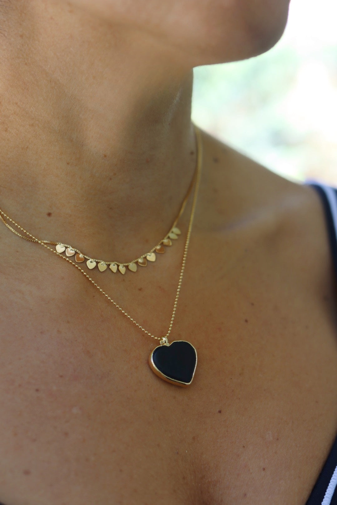 Signed In Love Black Seed Necklace