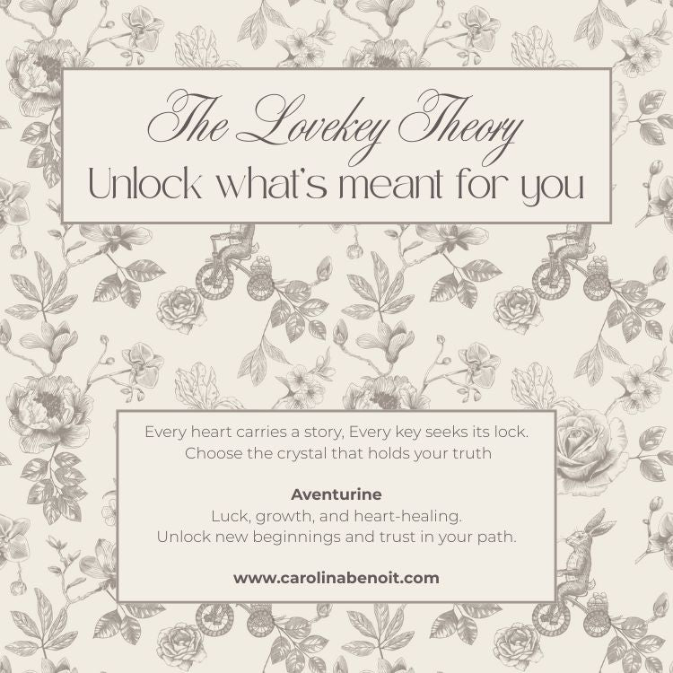 Lovekey Theory Necklace Aventurine Stone