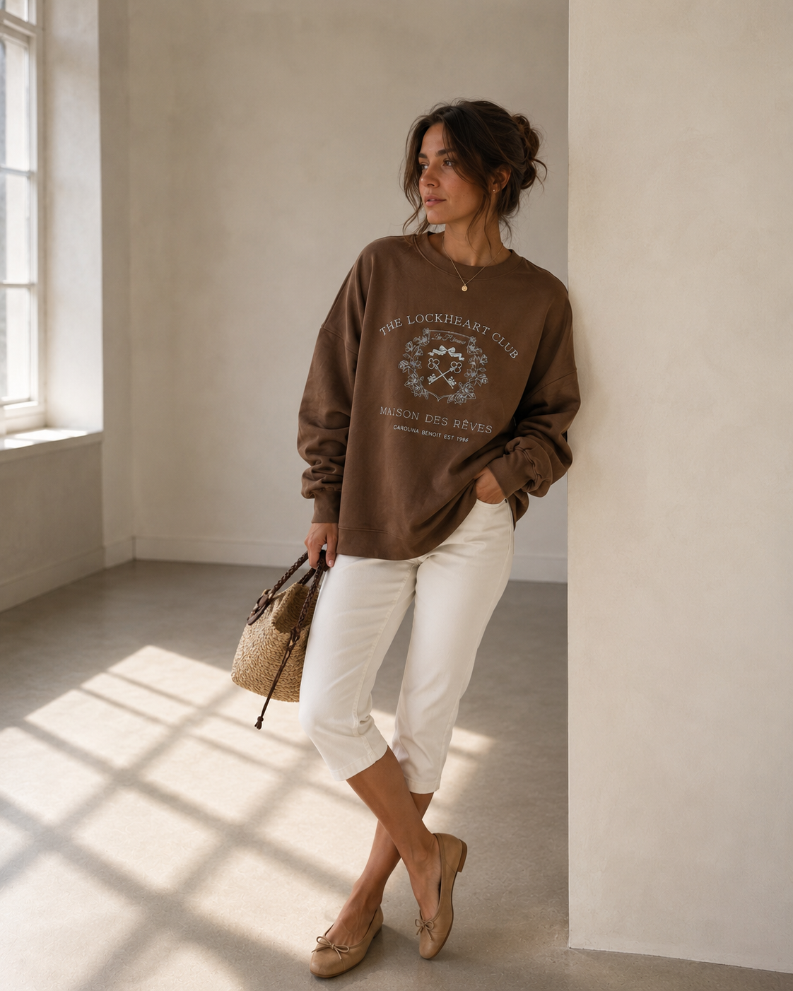 The Lockheart Sweater Club Brown