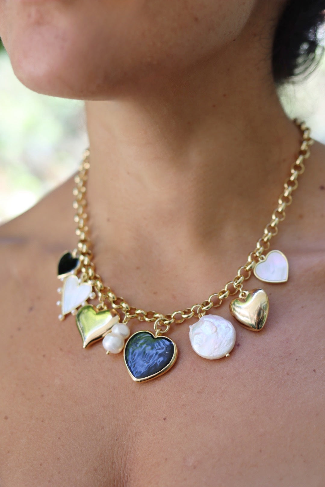 Charm Signed In Love Necklace