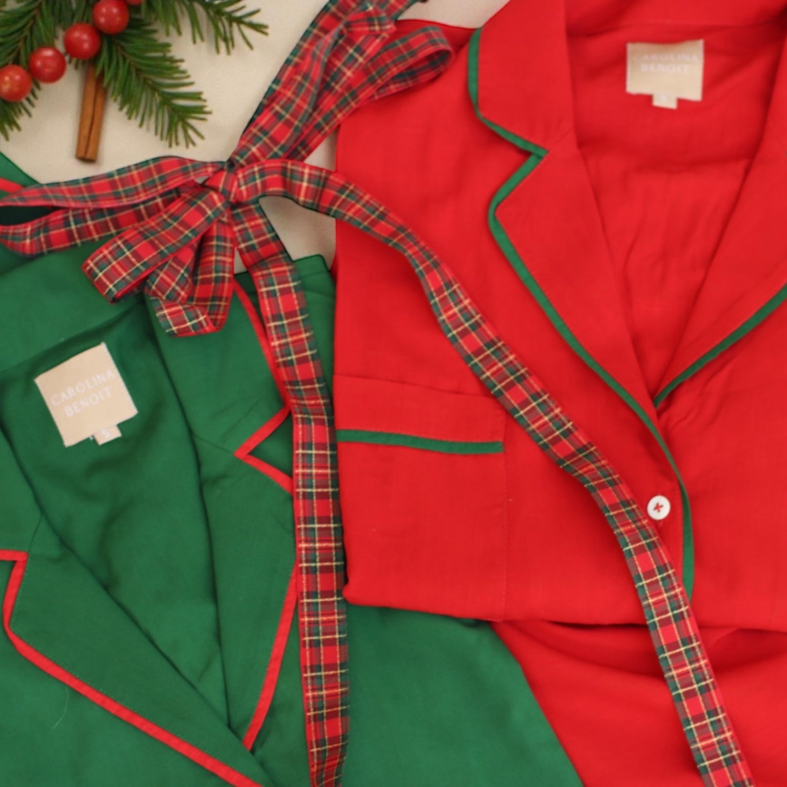 Christmas Luxury Matching Set Pajama