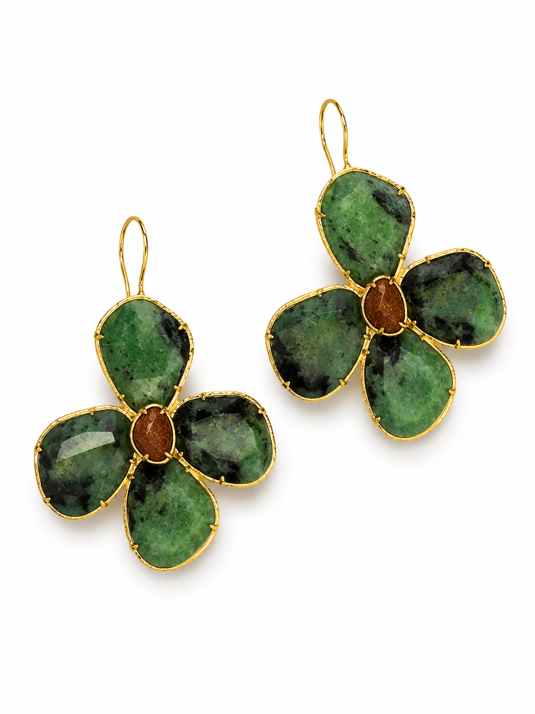 Fleur Du Jour Big Statement Earrings