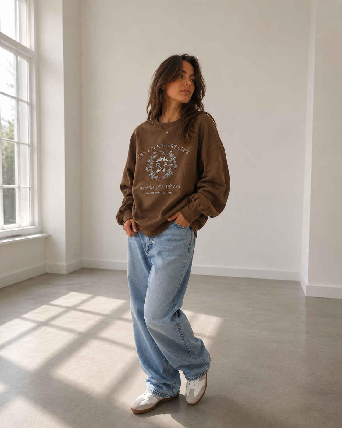 The Lockheart Sweater Club Brown