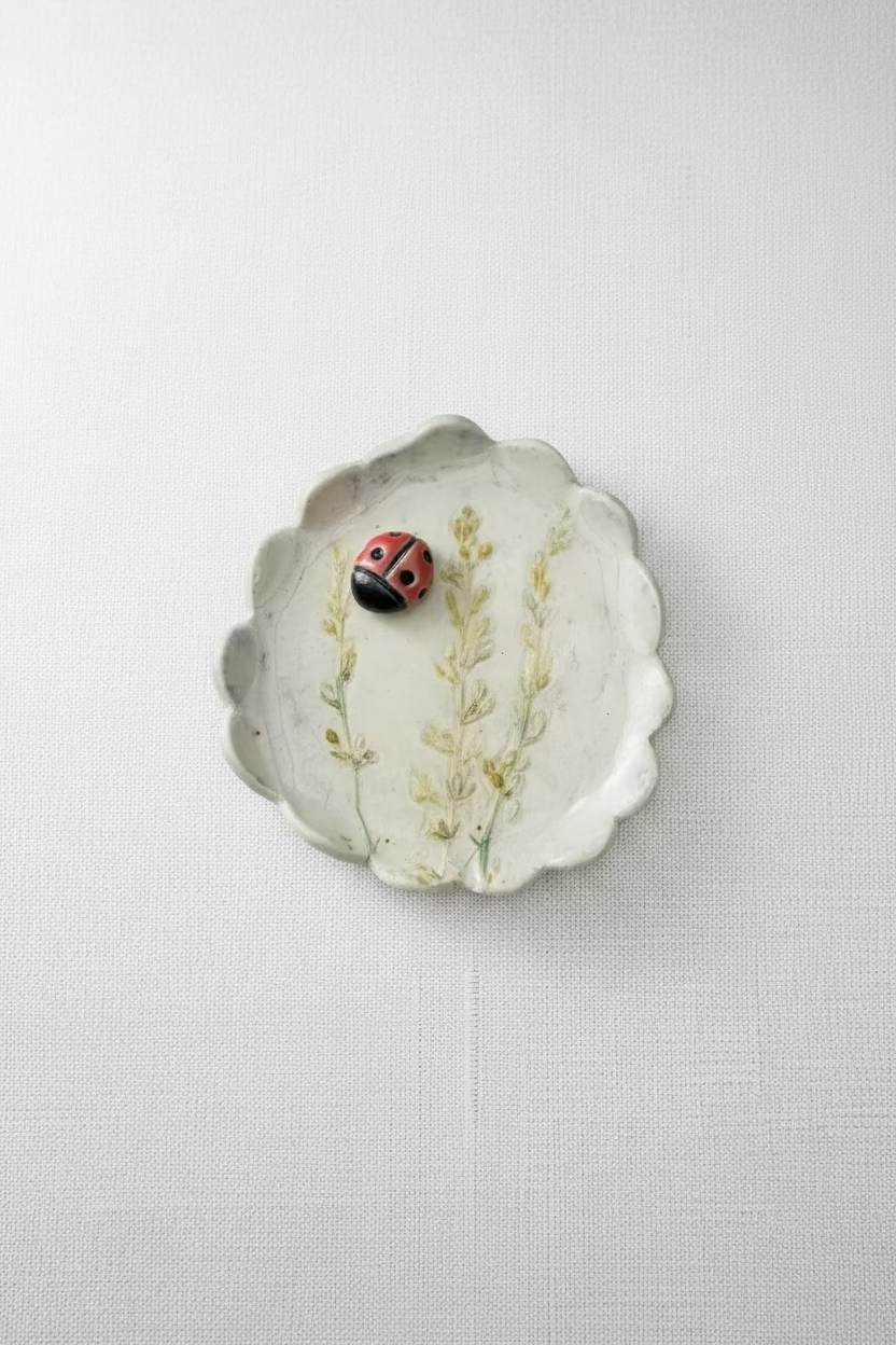 Carolina Benoit lady bug tray 1