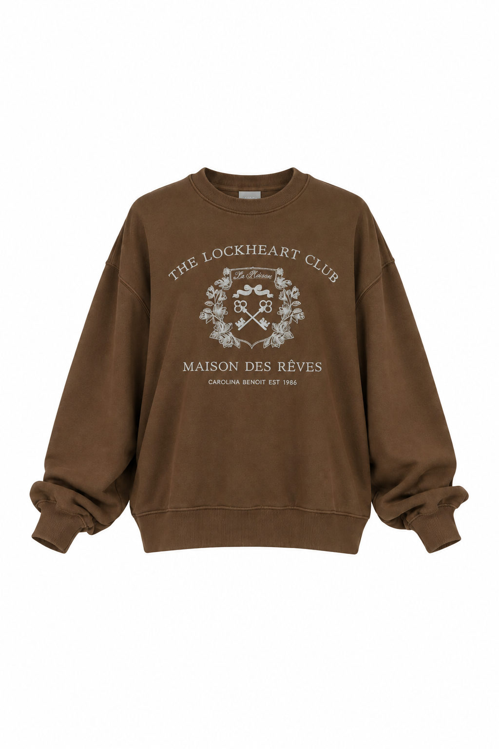 Carolina Benoit Brown Sweater Maison des reves
