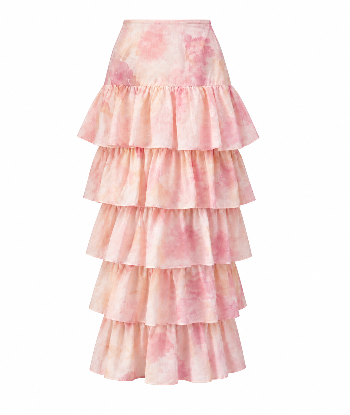 Palace Midi Skirt Pink Eco Tie Dye
