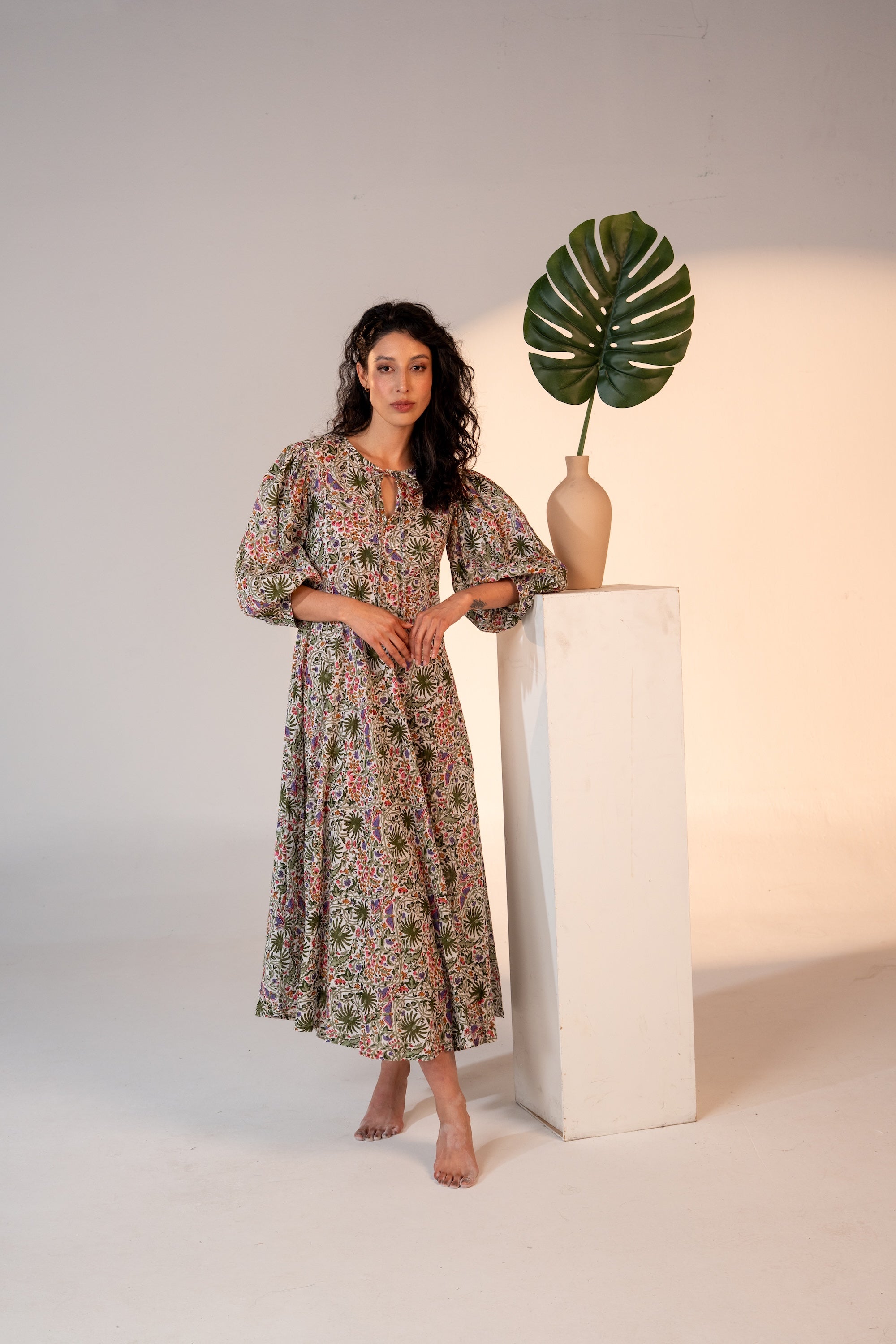 Palm Springs Print Kaftan