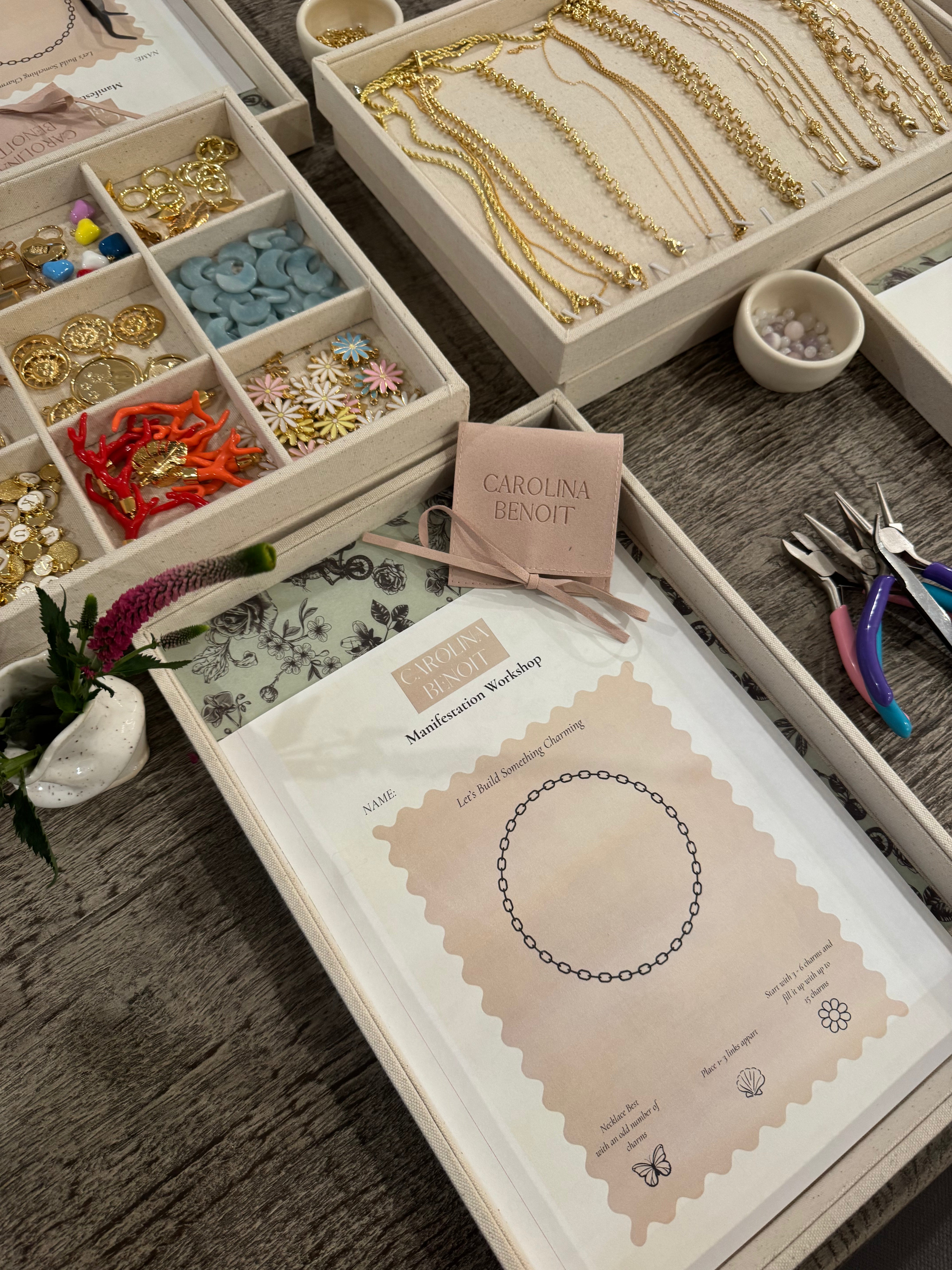 Charm Bracelet Workshop Morning Edition