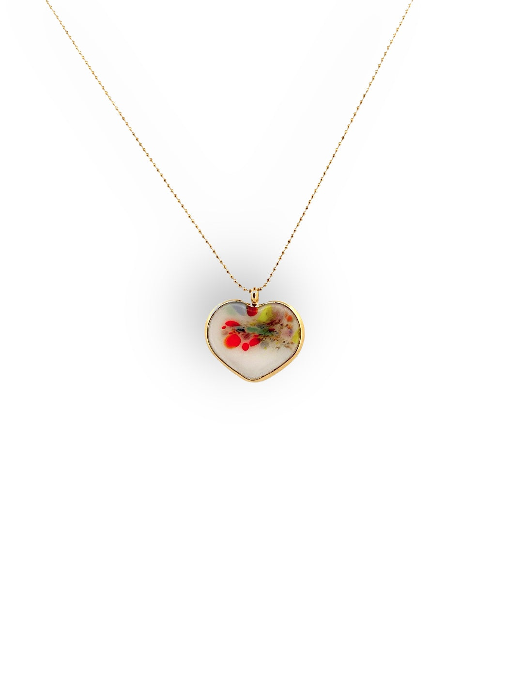 Sorry About The Mess Heart Necklace