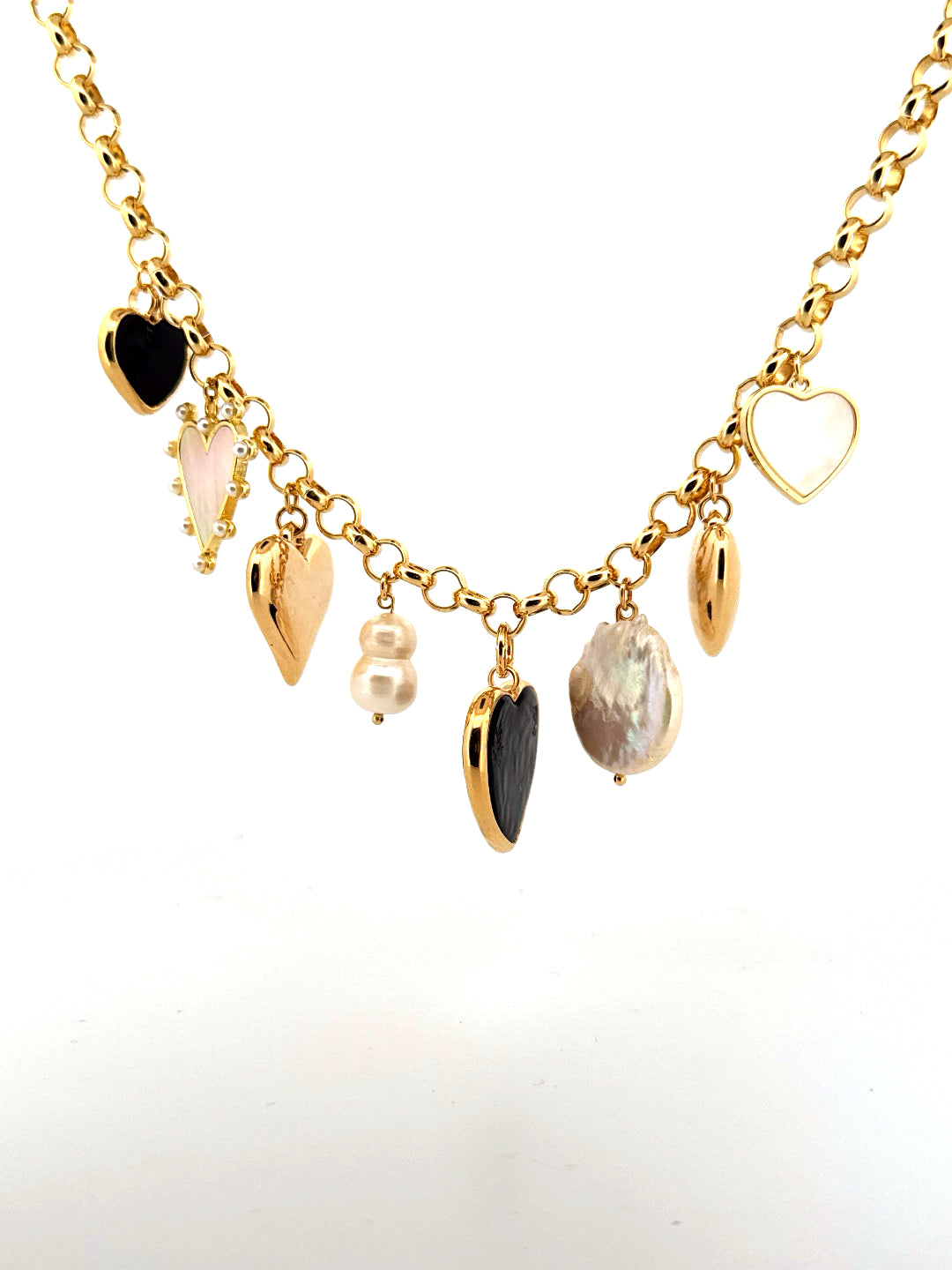 Charm Signed In Love Necklace