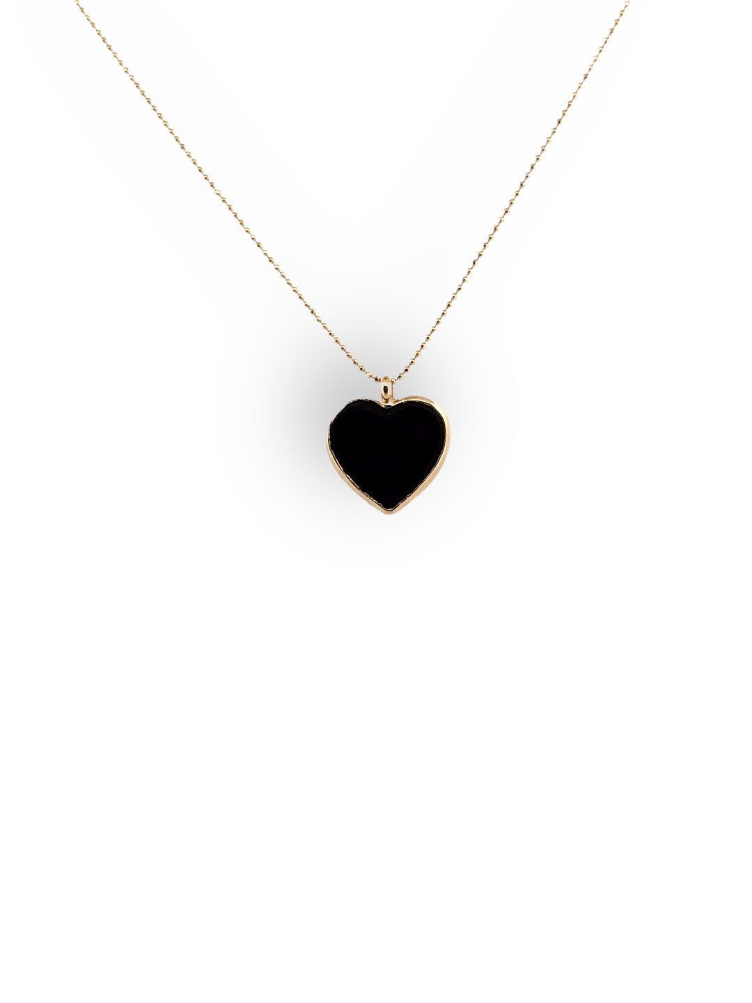 Signed In Love Black Seed Necklace