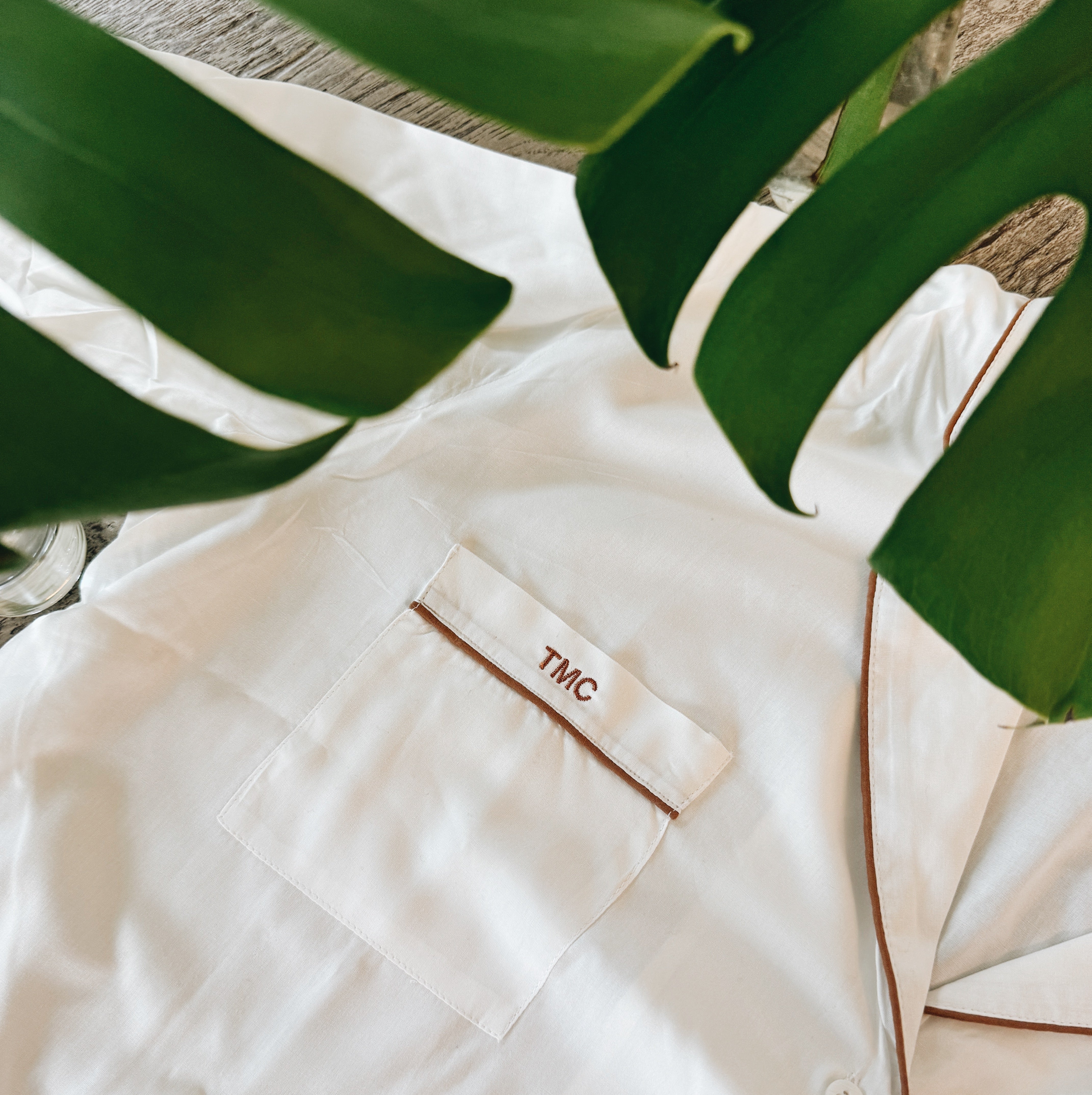 Day Naps - Pajama Set Orange & Blue