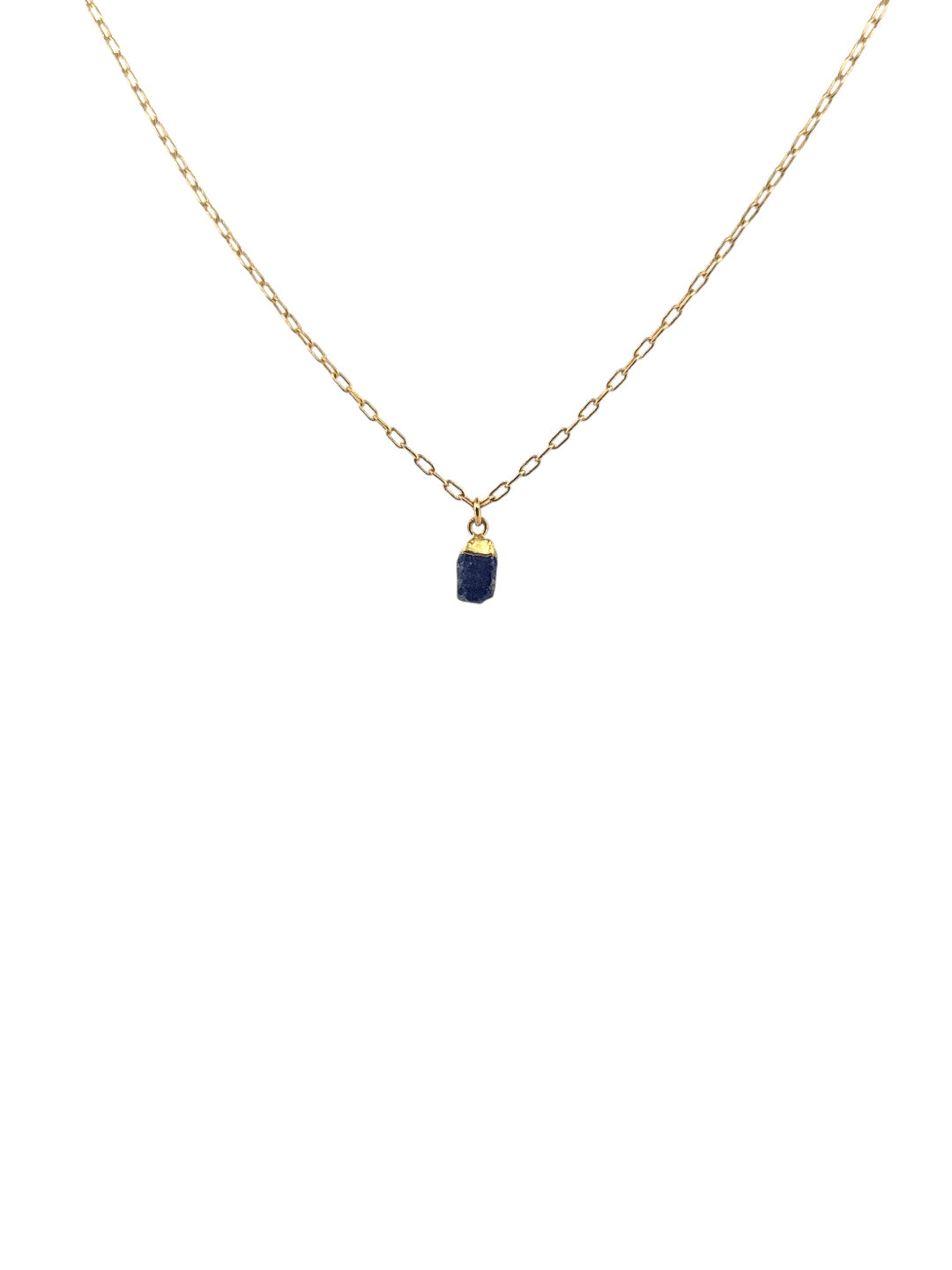 Mini Crystal Irregular Charm Necklace