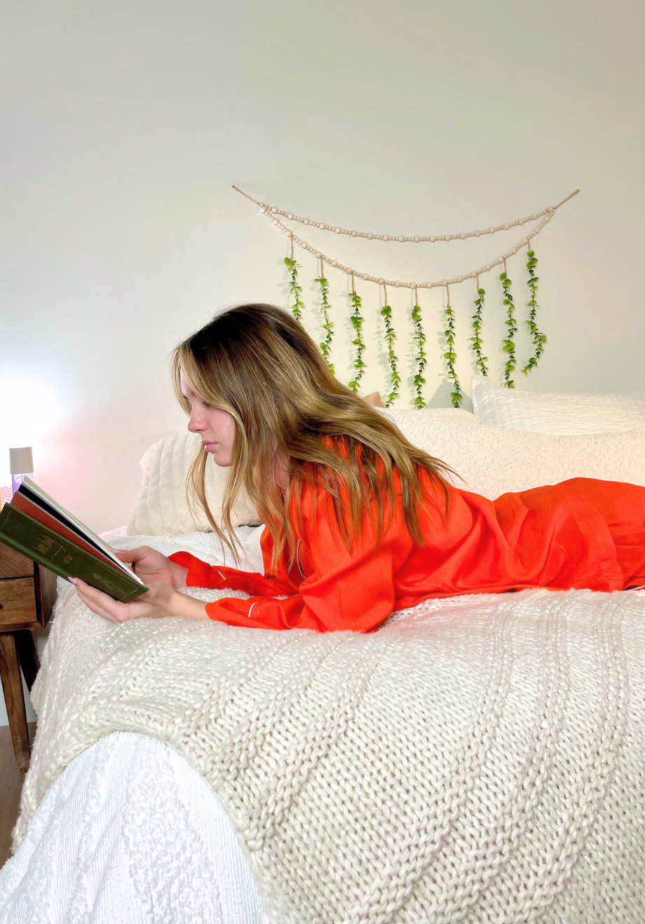 Day Naps - Pajama Set Orange & Blue