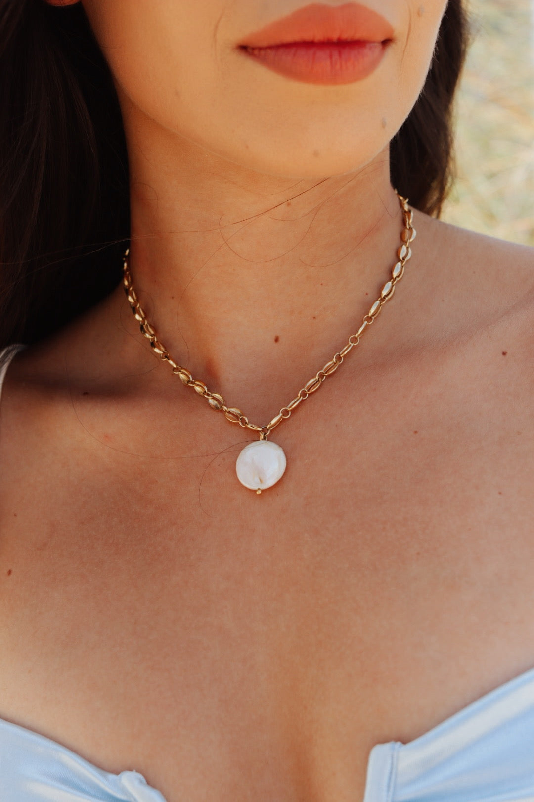 Seashells & Pearls Pendant