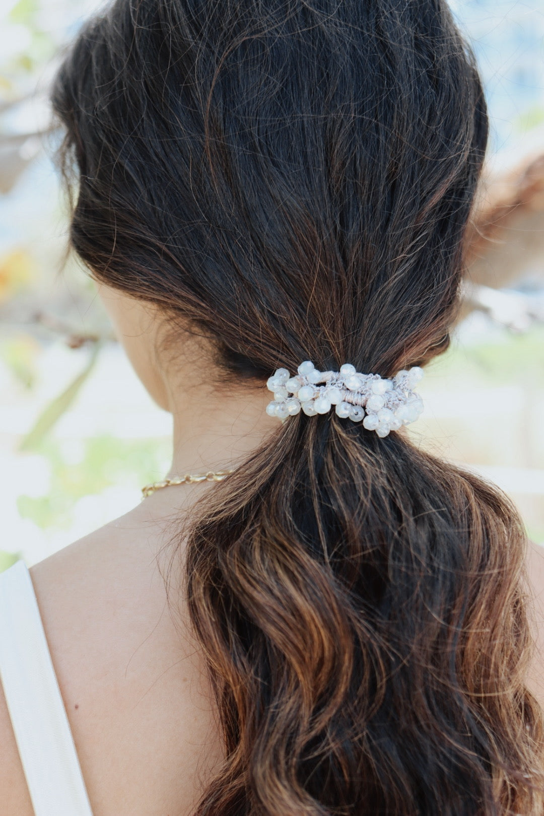 Beaded Hair Tie