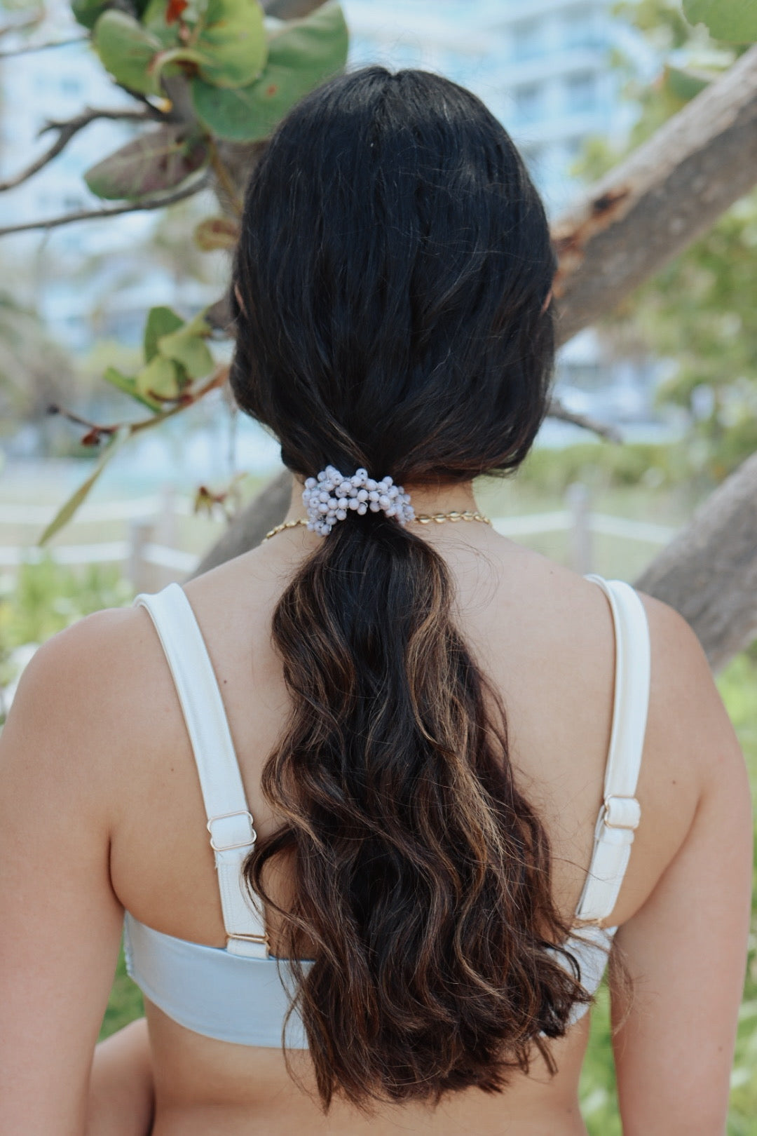 Beaded Hair Tie