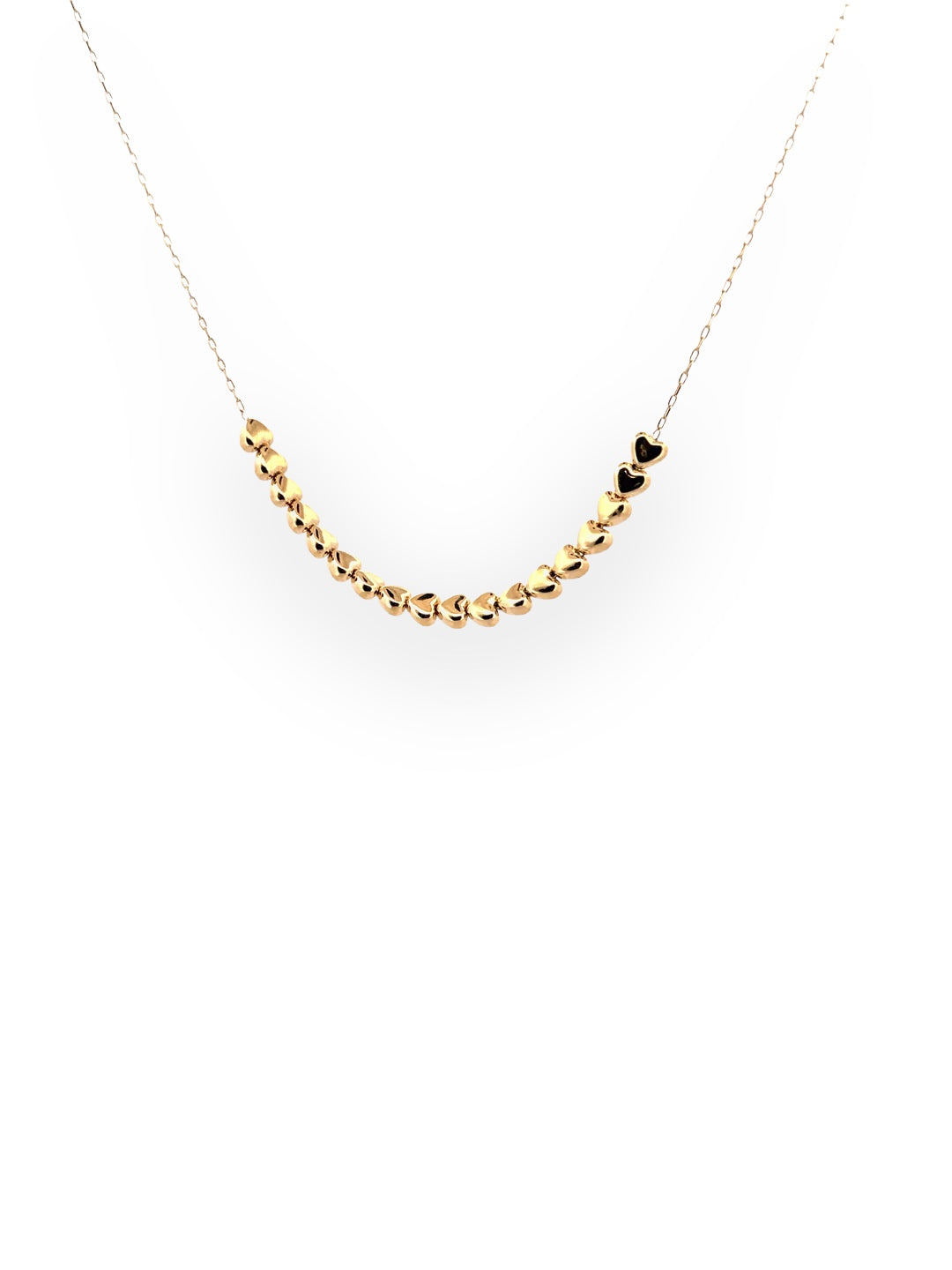carolina benoit gold necklace playful jewelry