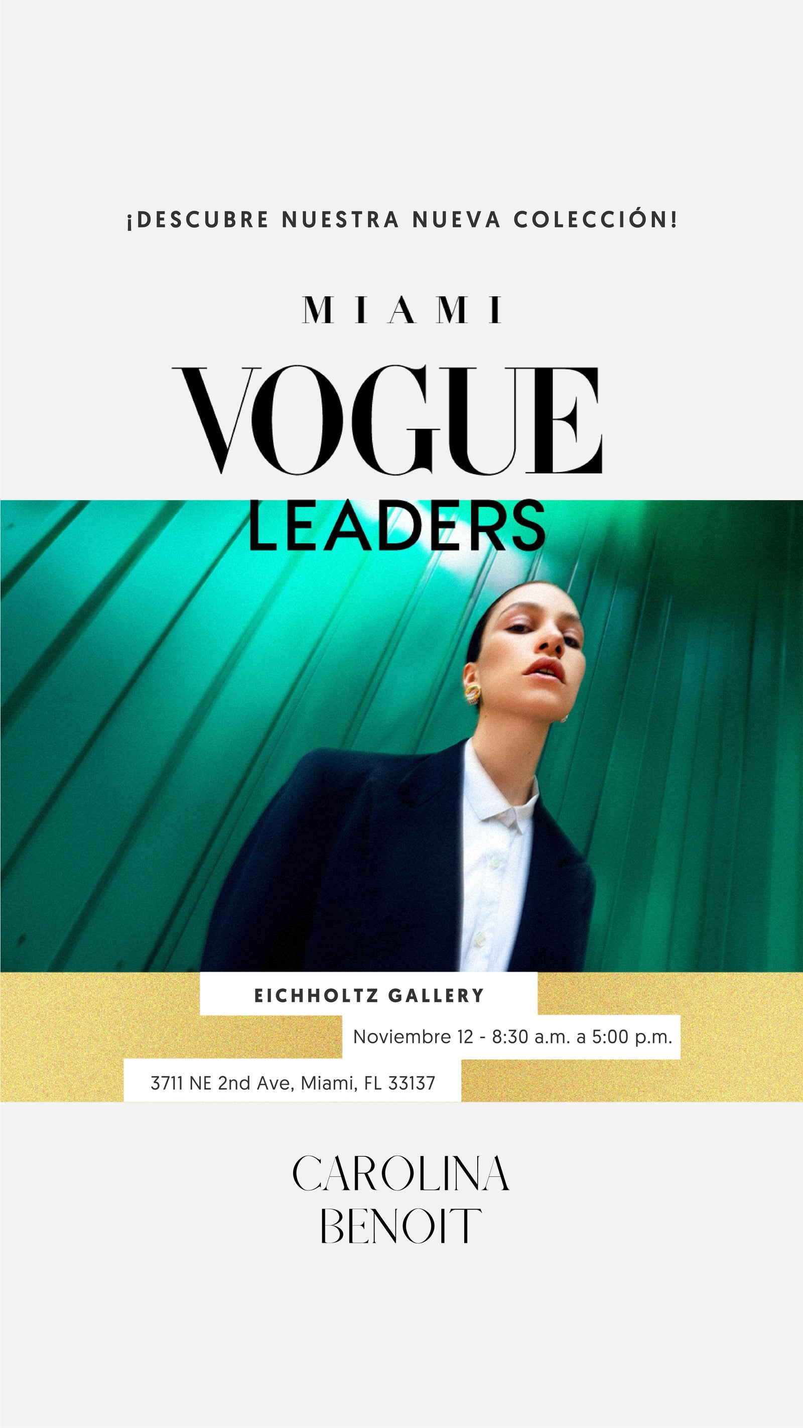 Join Us at VOGUE Leaders Miami