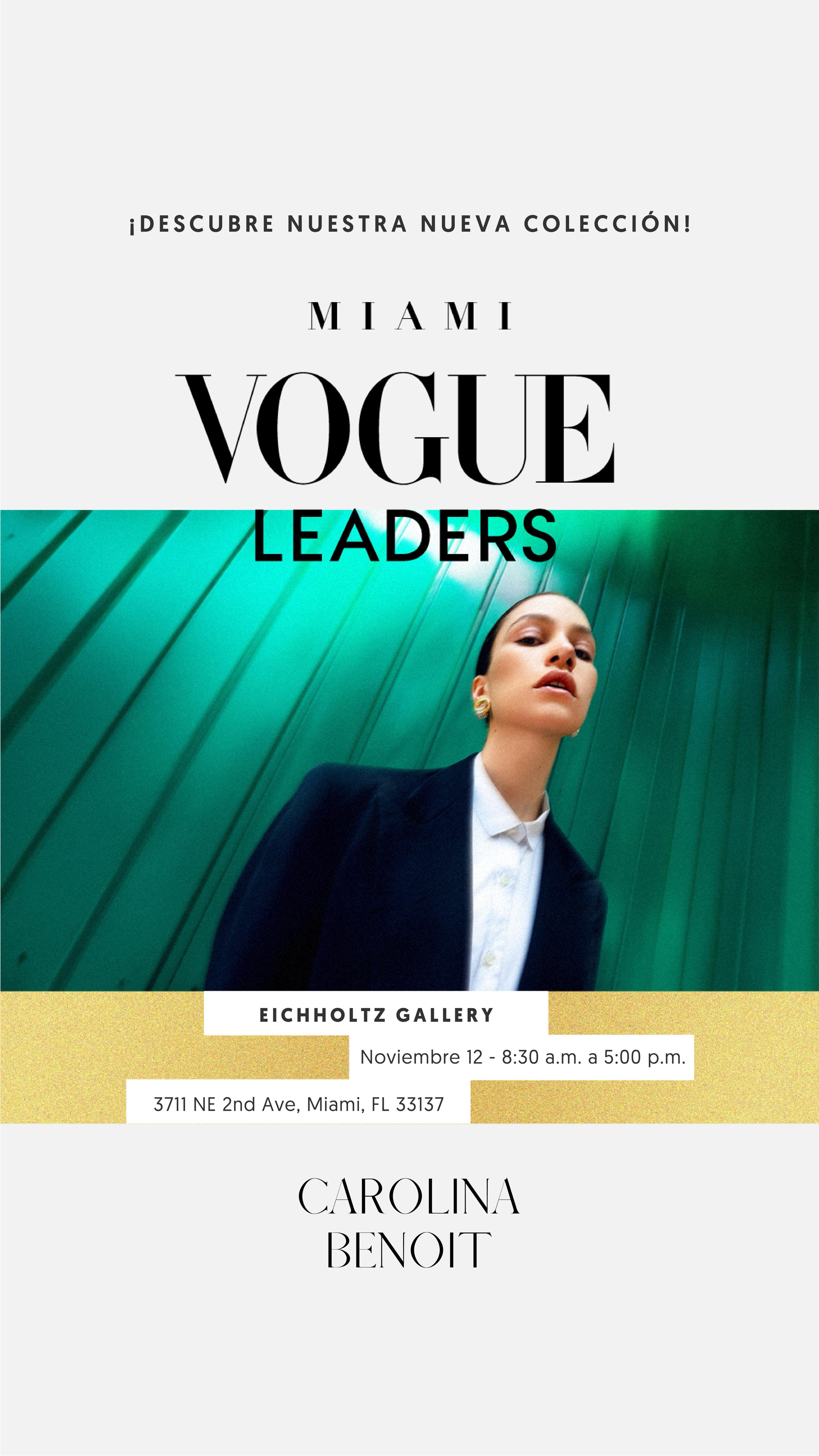 Join Us at VOGUE Leaders Miami