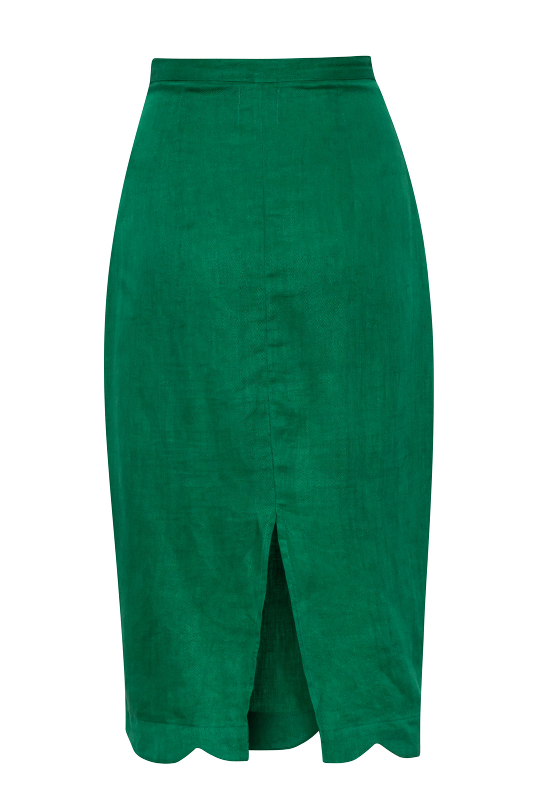 Ava Pearled Skirt in Green