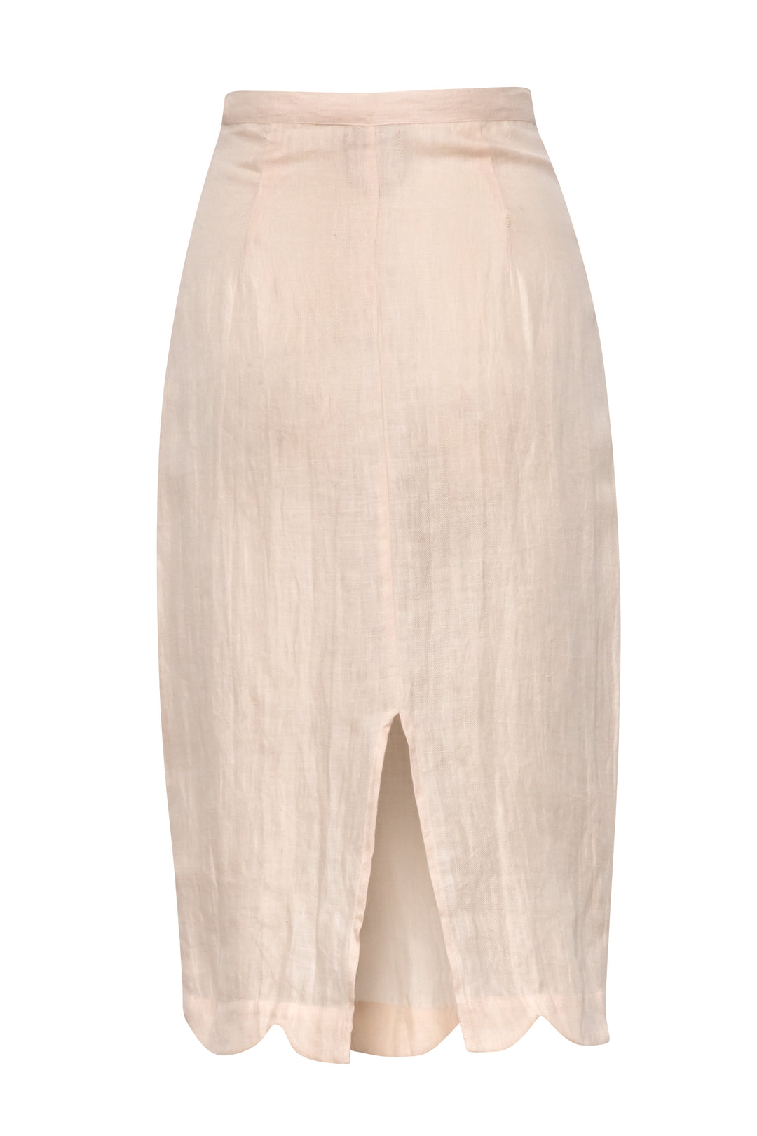 Ava Pearled Skirt - Beige