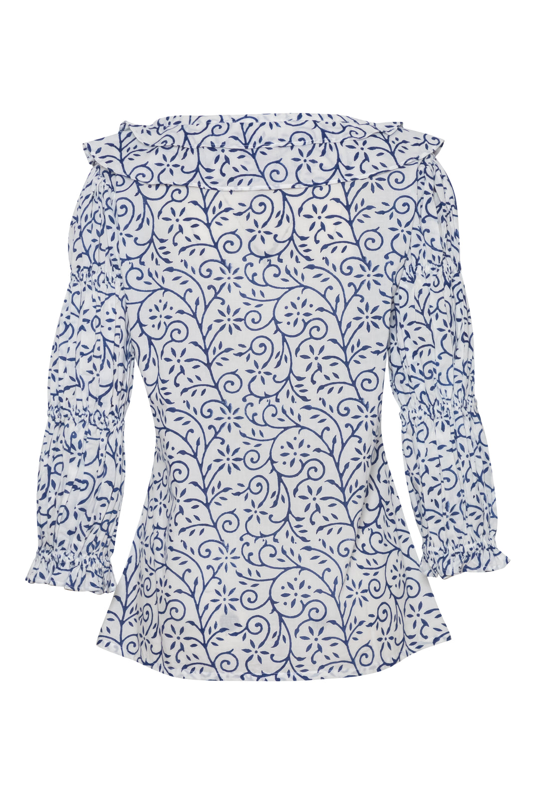 Organic Cotton Chemise Top Arabesque Print