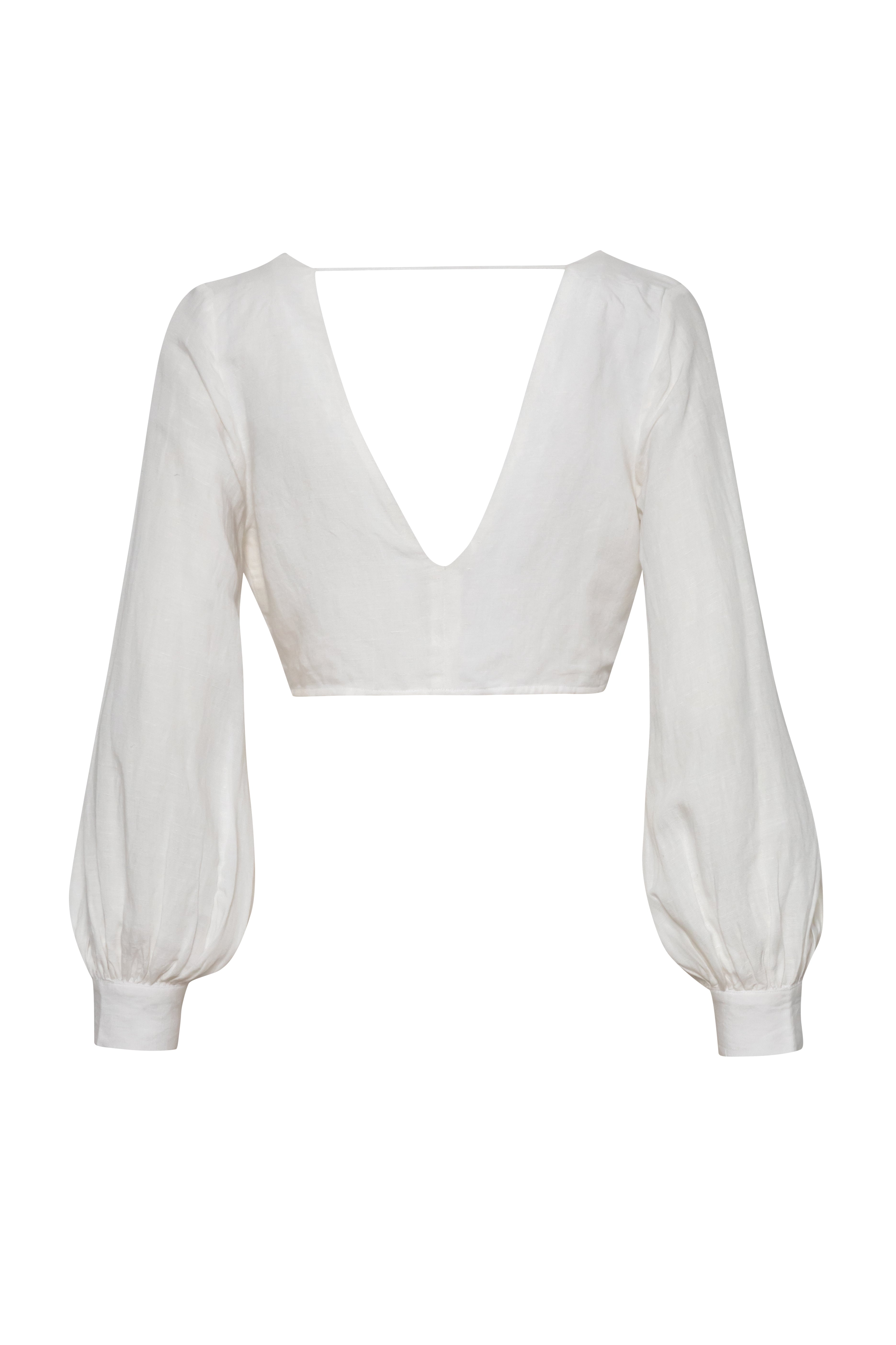 アパルトモン SILK LINEN N/S TOP Silk Linen Box Band Collar Top | EILEEN FISHER