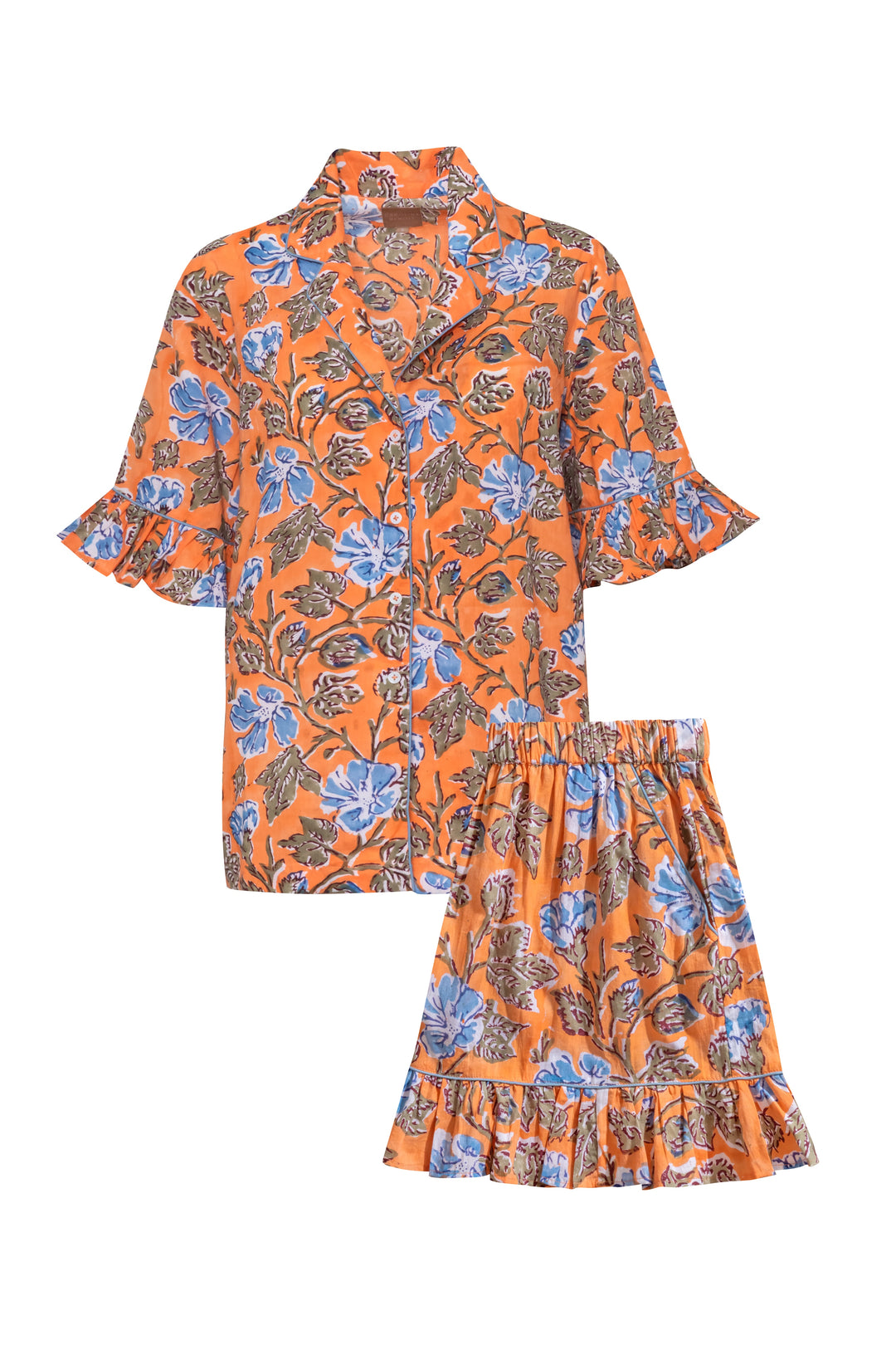 Day Naps - With Blues Pajama Set Short Version