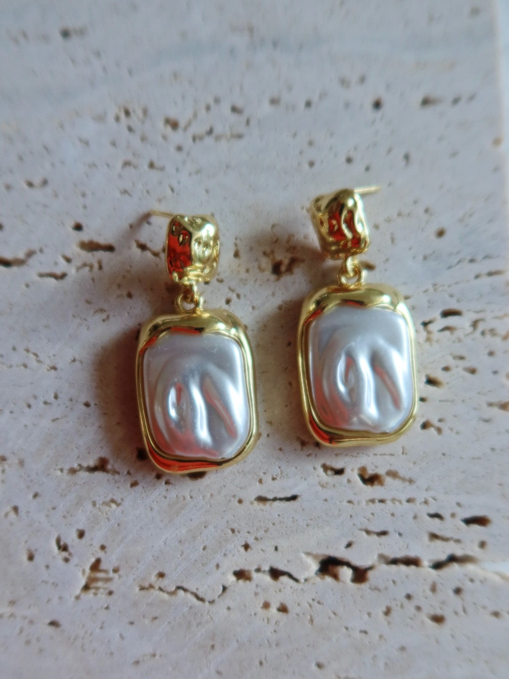 Madonna Pearl Earrings