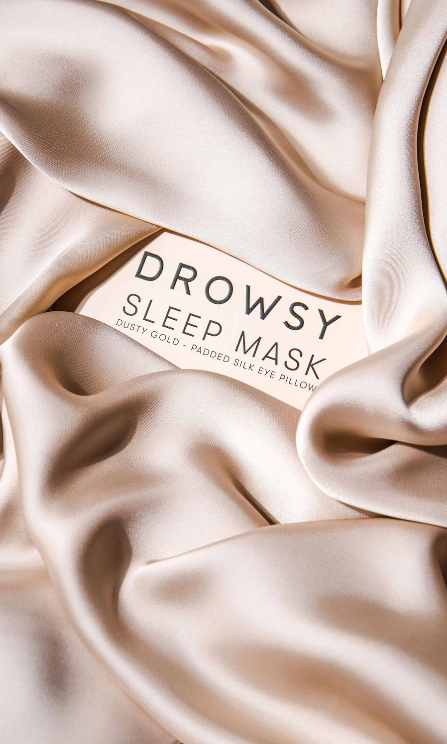 Sunset Pink Silk Sleep Mask