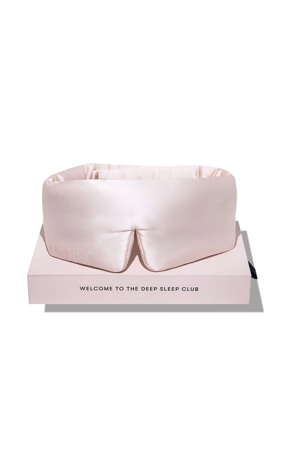 Sunset Pink Silk Sleep Mask
