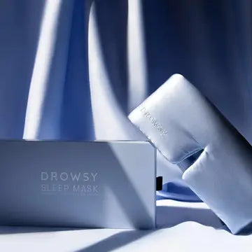 Blue Belle Silk Sleep Mask