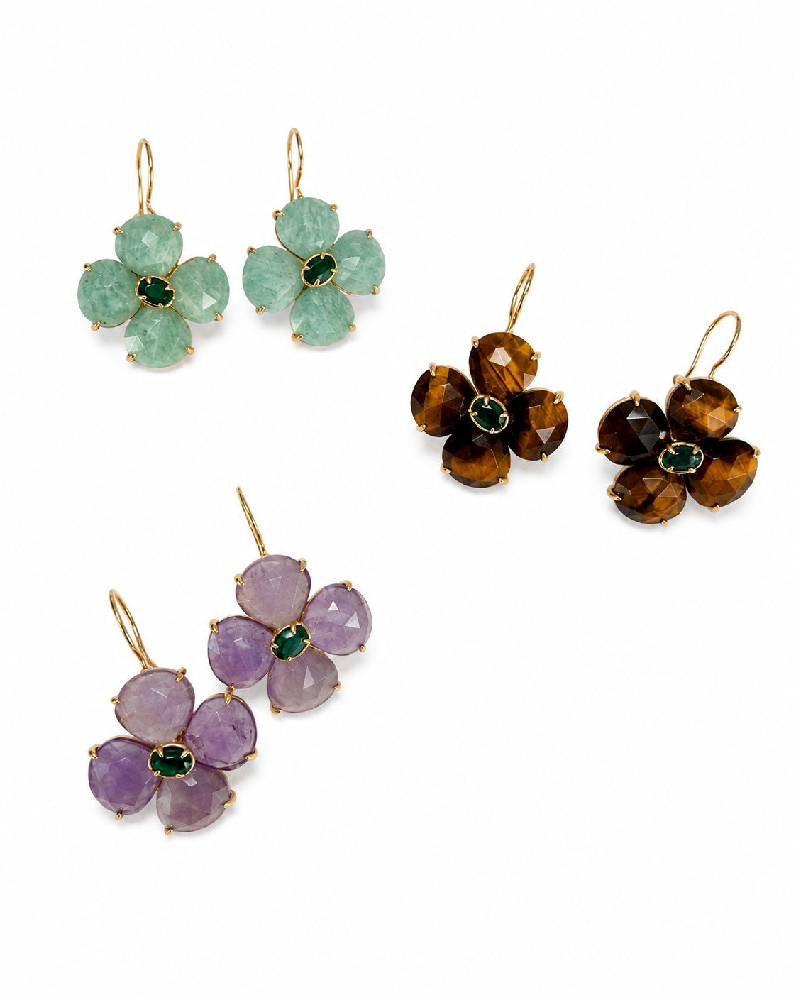 Fleur du Jour Earrings Small Size
