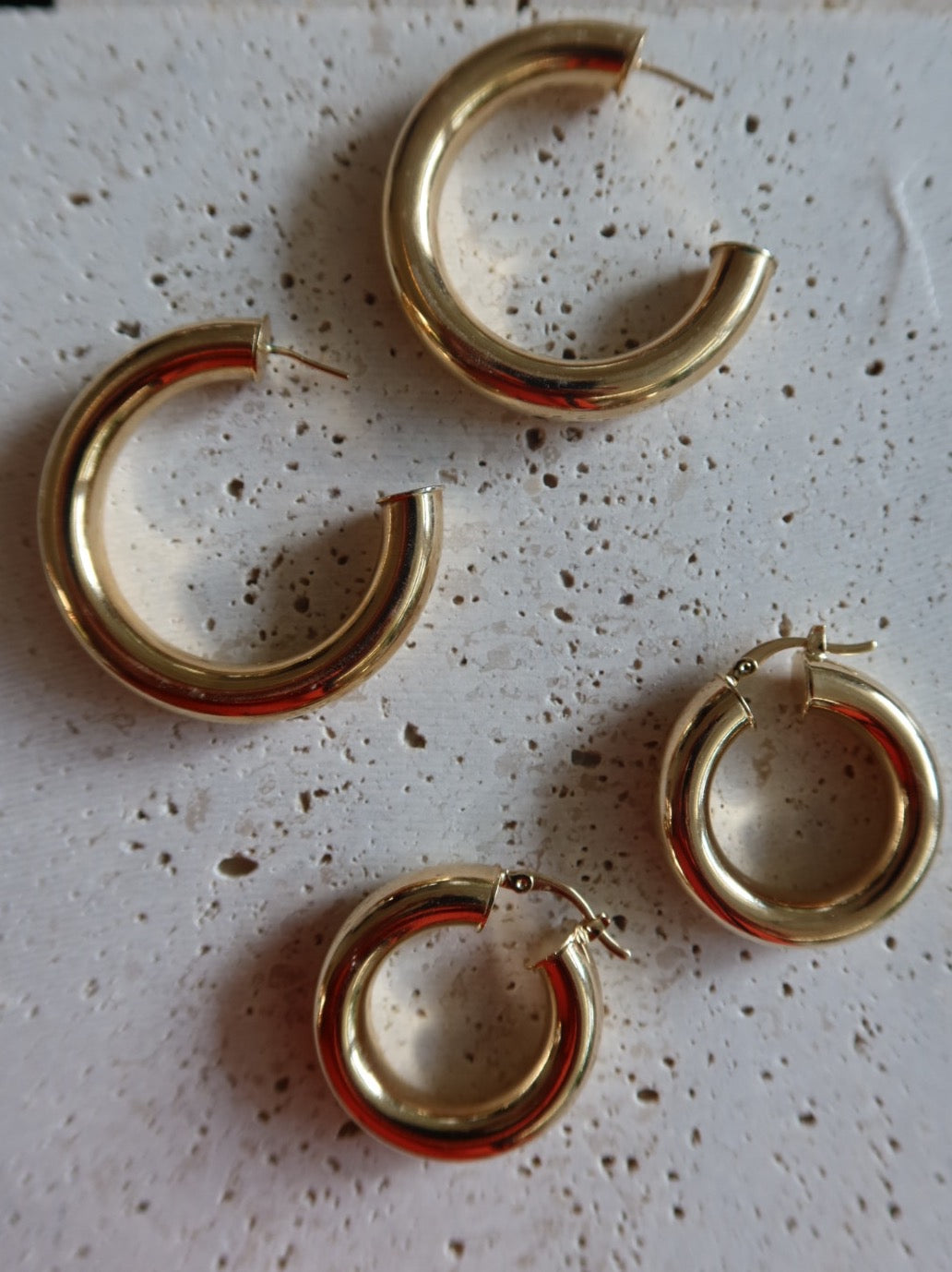 Donut Le Hoops In Gold