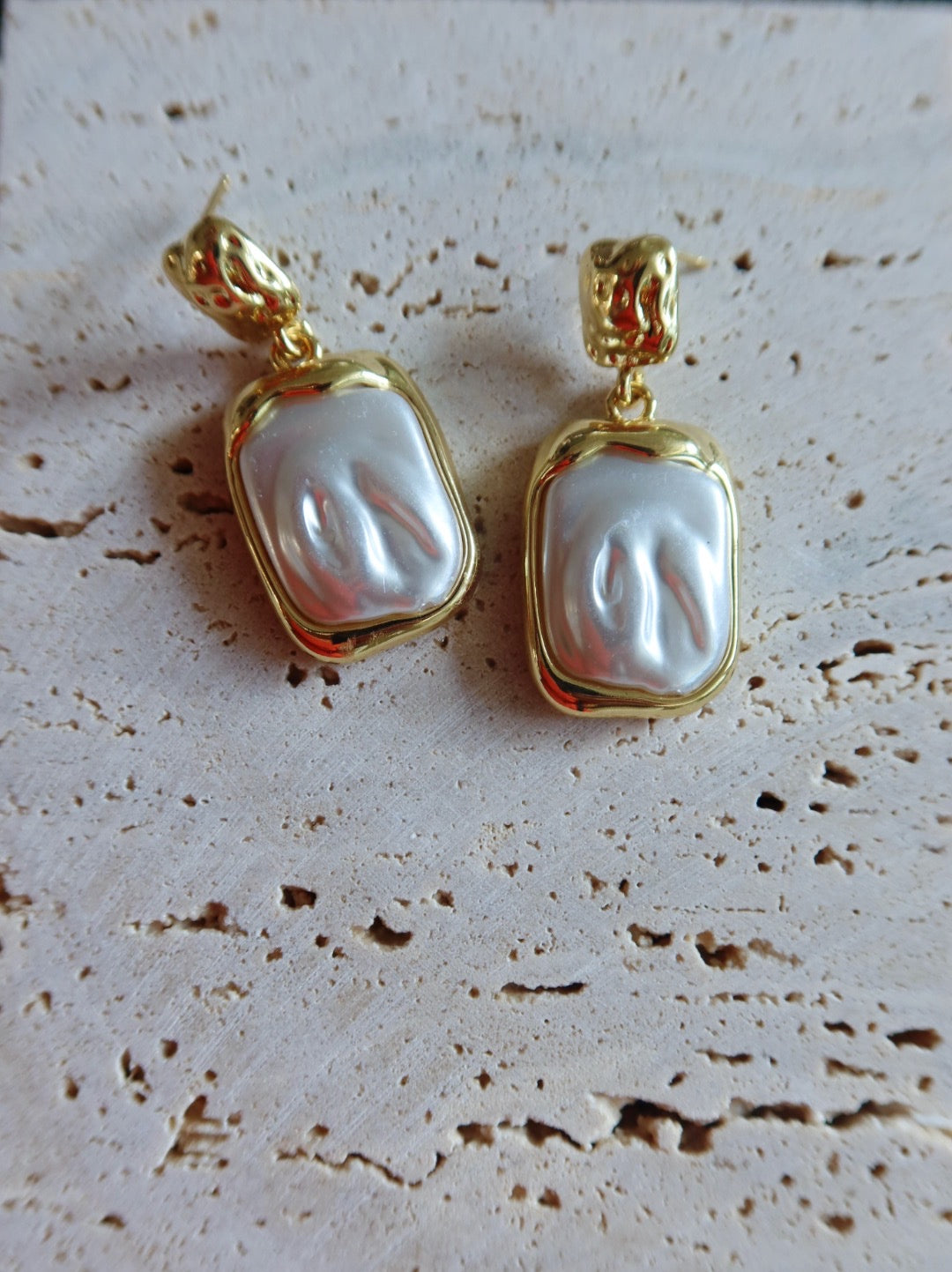 Madonna Pearl Earrings