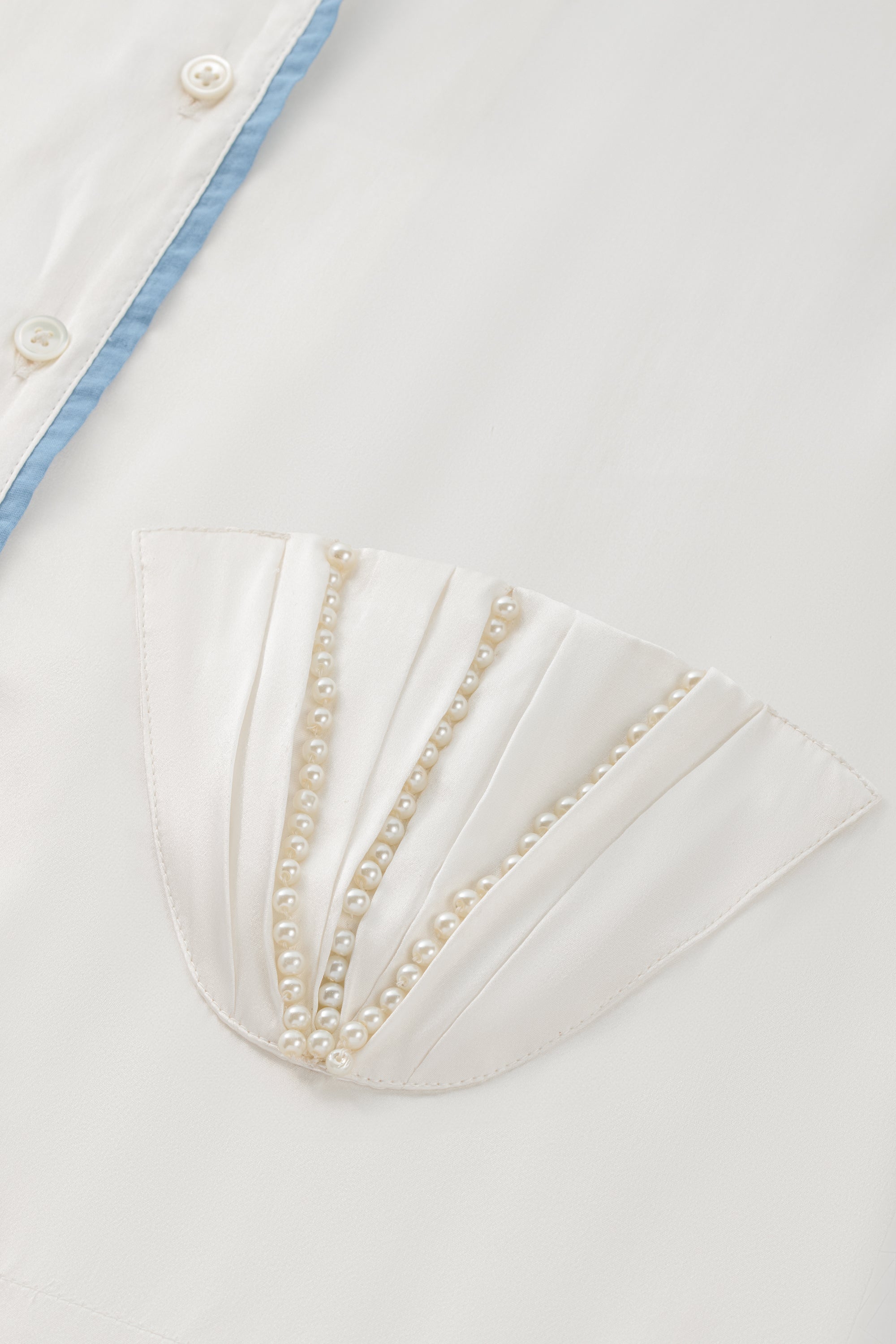 Pre Order Something Blue Bridal Washable Silk Luxury Pajama Set