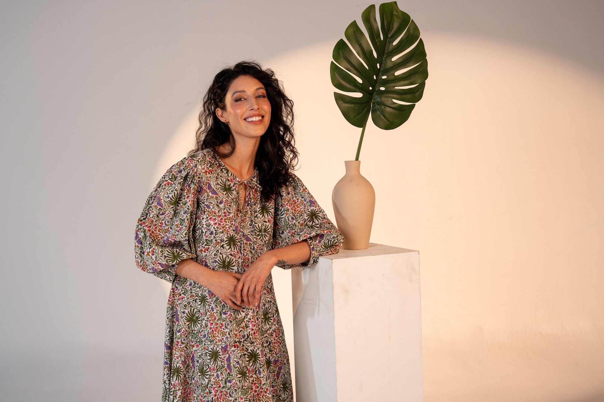 Palm Springs Print Kaftan