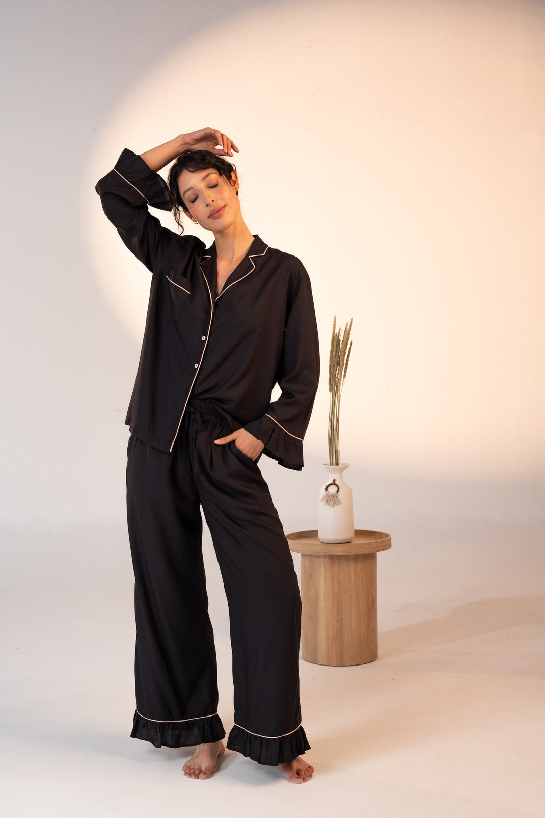 Luxury Bamboo Pajama Set Women | Carolina Benoit