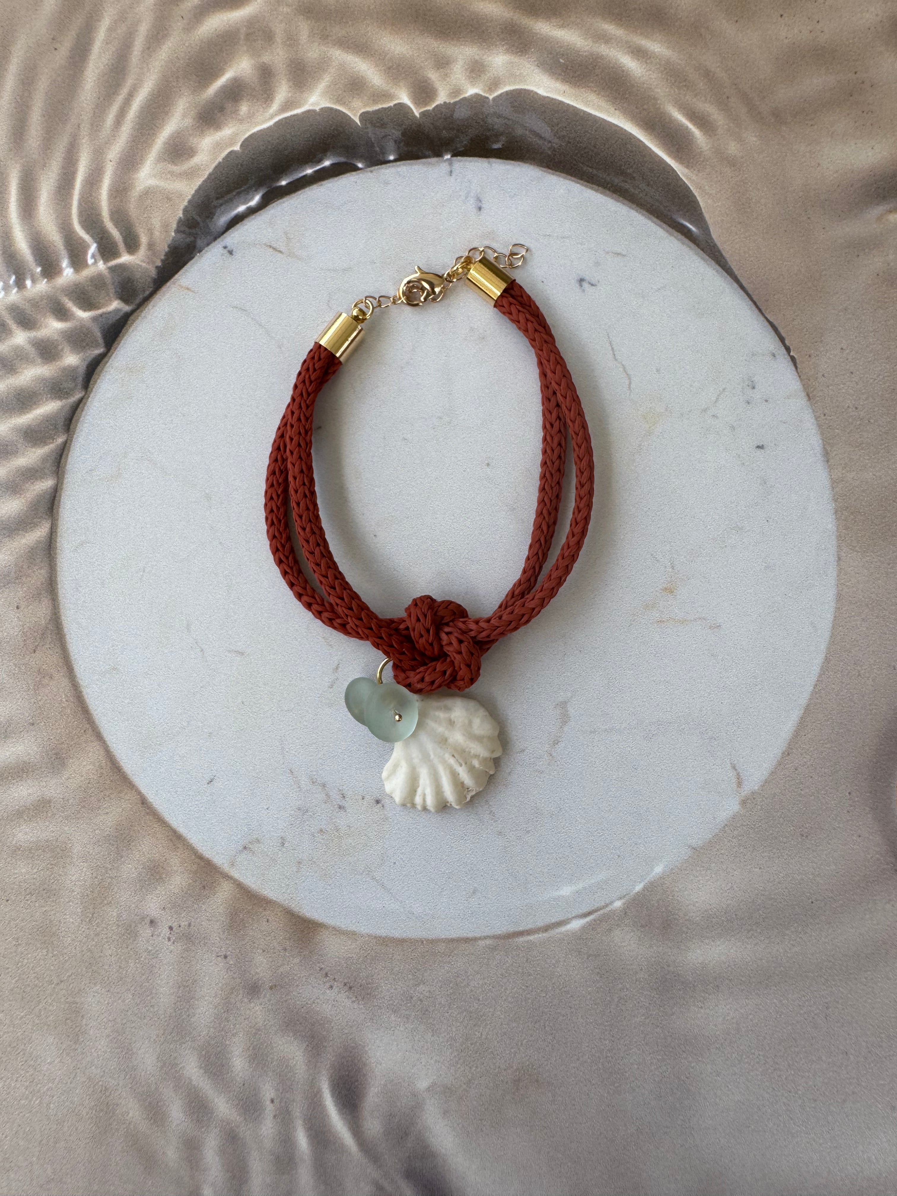 Captiva Shell And Seaglass Bracelet