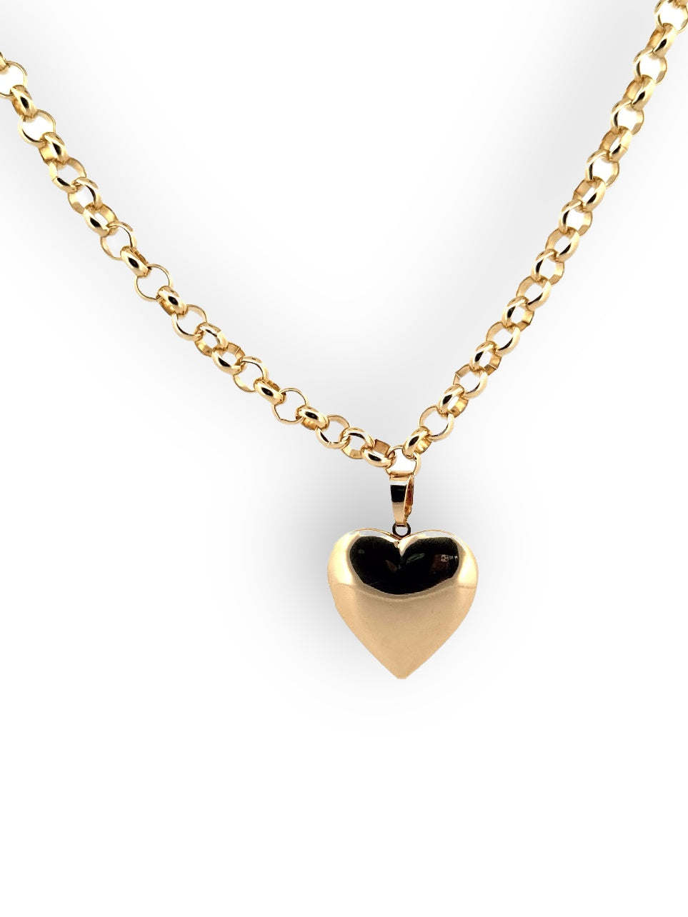 Heart Photo Locket Necklace