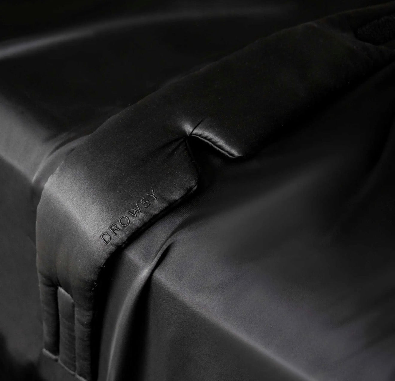 Black Belle Silk Drowsy Sleep Mask