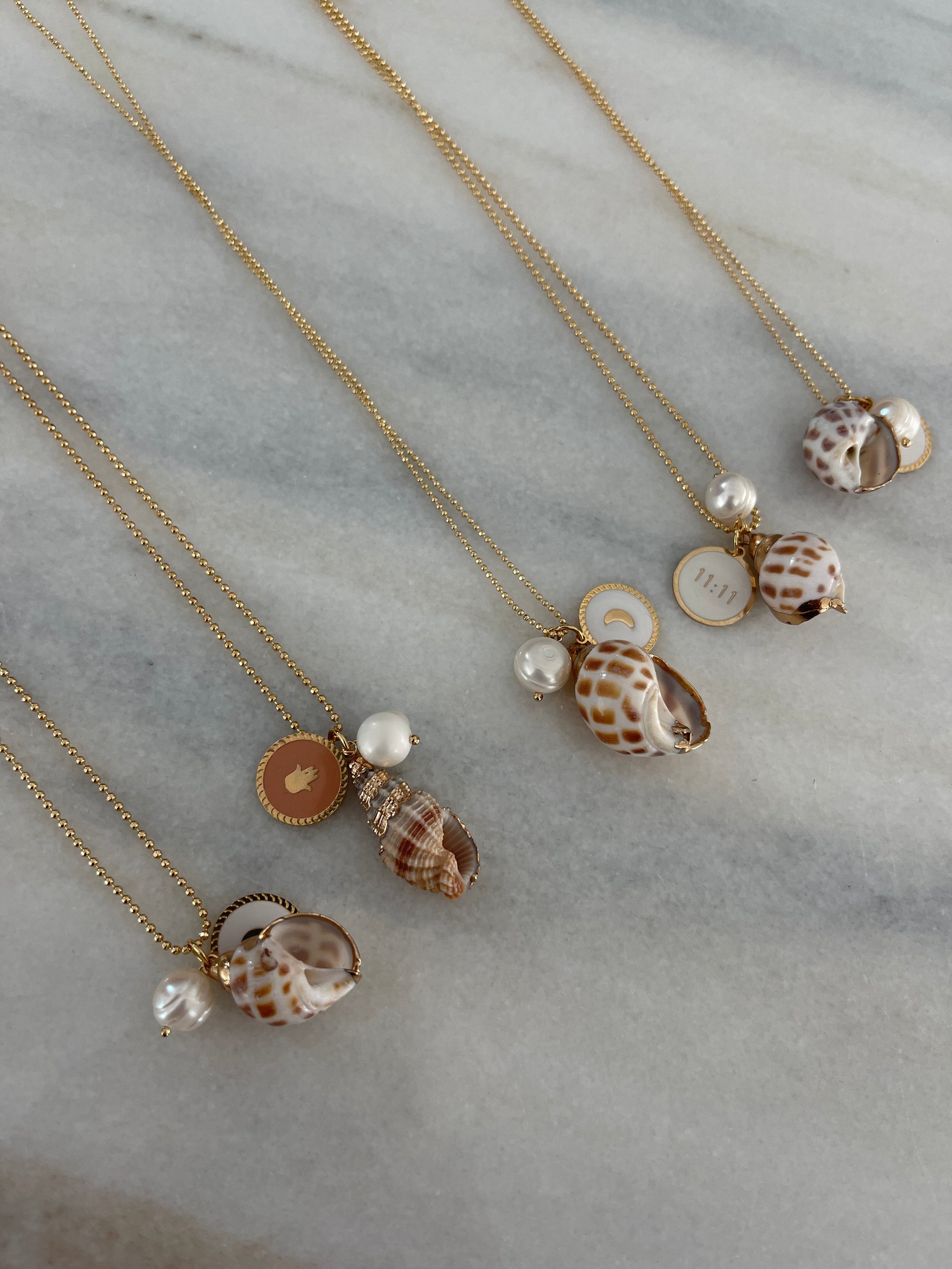 Seashells By The Seashore Necklace – Carolina Benoit