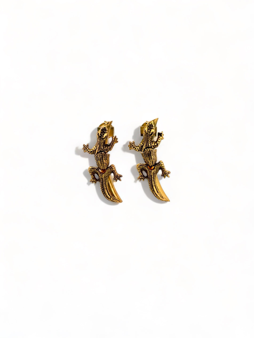 Lizard Statement Earrings