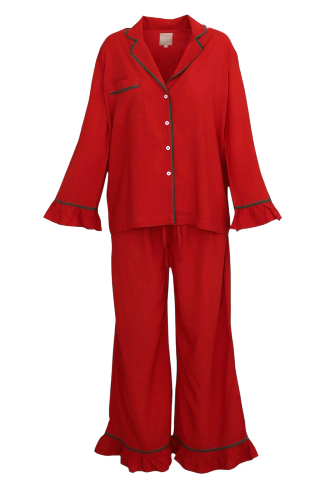 Christmas Luxury Matching Set Pajama Red