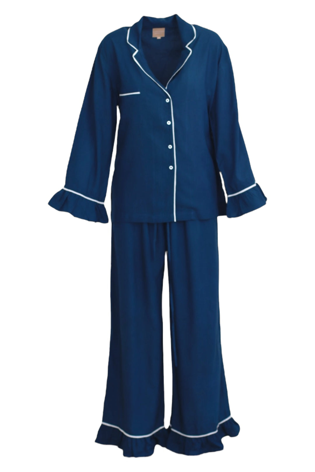 Pre-Order Chanukah Luxury Matching Set Pajama Navy Blue